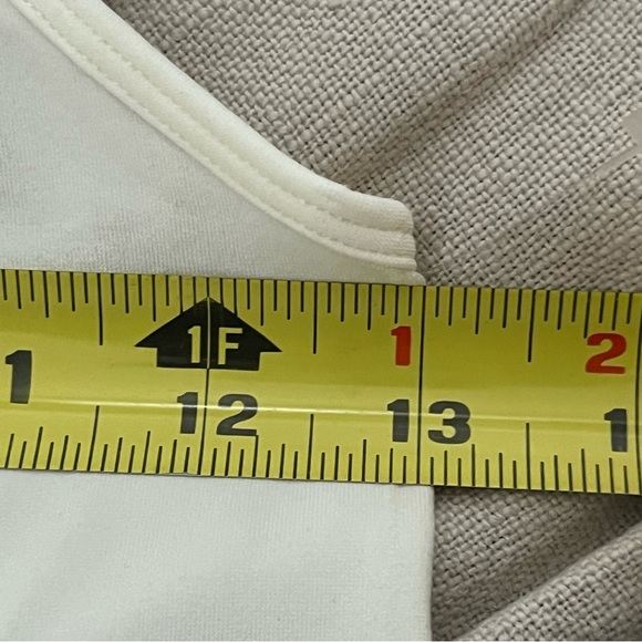 Nordstrom Spaghetti Strap Tank Top-White-Women’s S-Layering-Casual-Under Layer - Picture 6 of 7